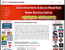 Tablet Screenshot of nttsbreakdowncanada.com